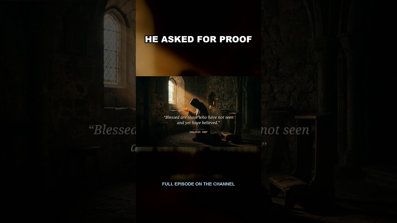 Thomas Asked for Evidence. Jesus Didn't Scold Him.