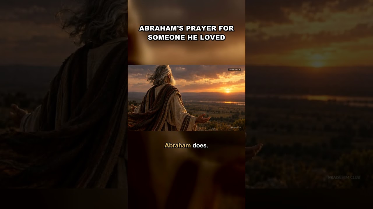 Abraham’s Prayer for Someone He Loved (Genesis 18:25)