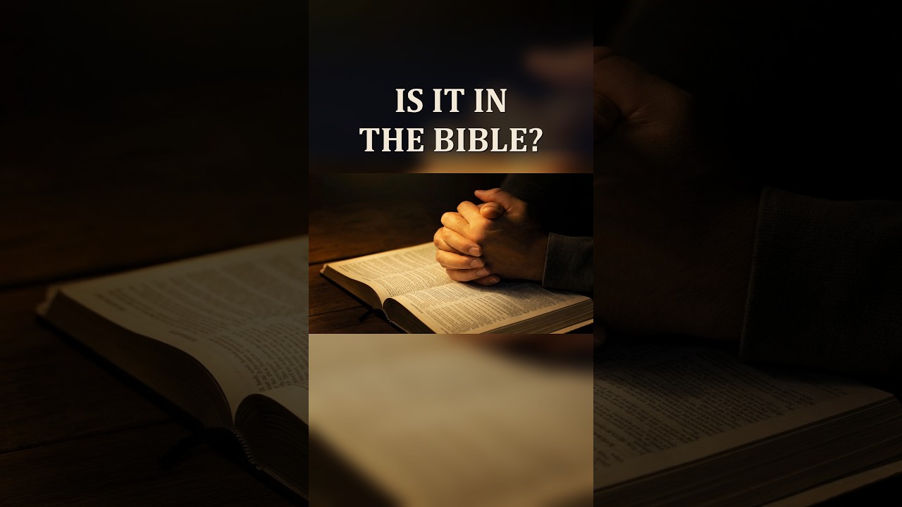 Is "Forgive Yourself" Even in the Bible? — John Piper