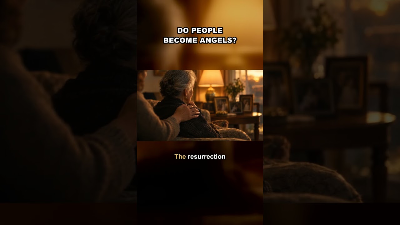 Do People Become Angels When They Die? What the Bible Actually Says