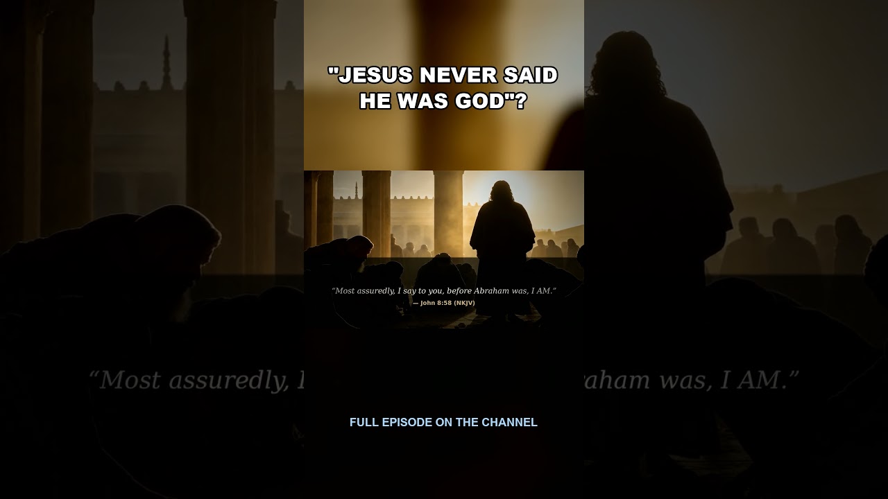 "Jesus Never Said He Was God"? Watch What He Said Instead